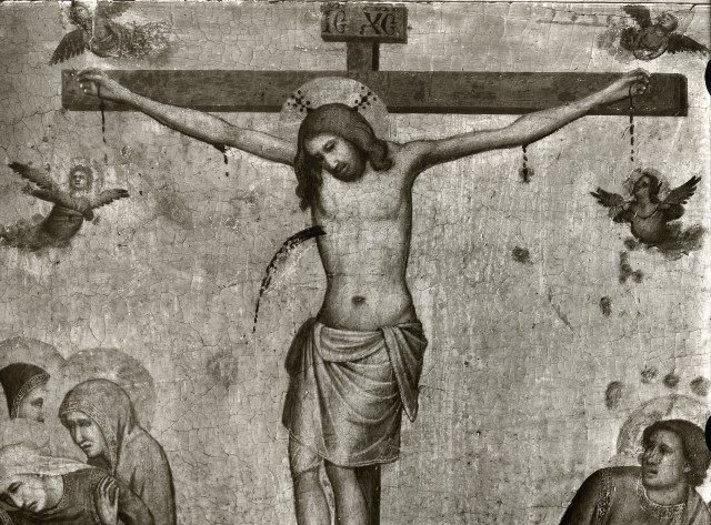 Bayerische Staatsgemäldesammlungen Fotothek — Giotto. Christus am Kreuz. Detail — particolare